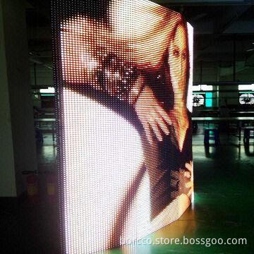 Outdoor Curtain Video Wall LED Display Screen